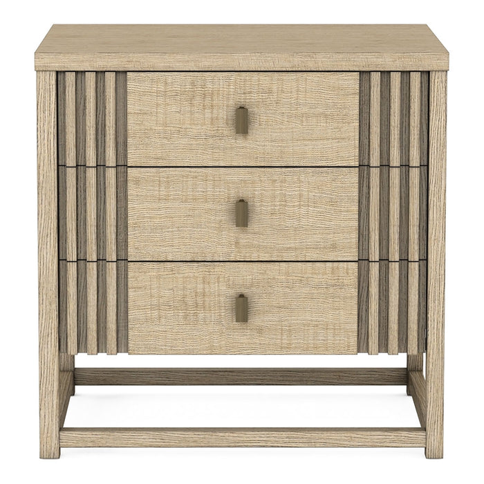 MESA DE NOCHE NORTH SIDE 3 GAVETAS