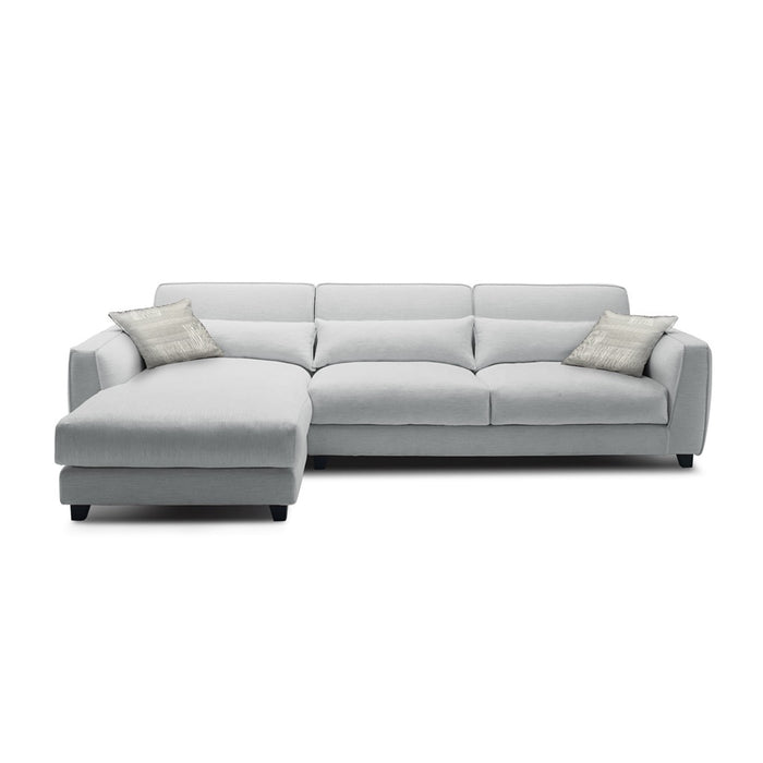 SOFA SECCIONAL CON LOUNGE IZQUIERDO SWEET GRIS