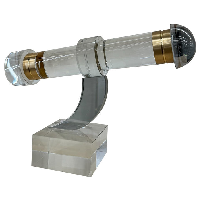 ESCULTURA DE CRISTAL TELESCOPE