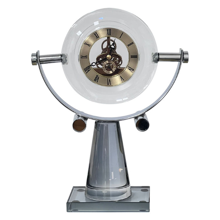 RELOJ BASE DE CRISTAL