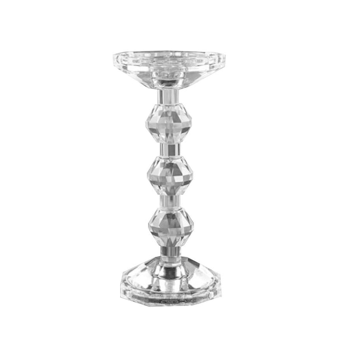 CANDELABRO DE CRISTAL ALTO