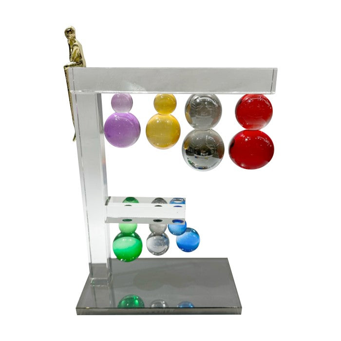 ESCULTURA DE CRISTAL COLOR SPHERES