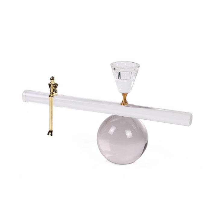 ESCULTURA DE CRISTAL BALANCE HUMAN