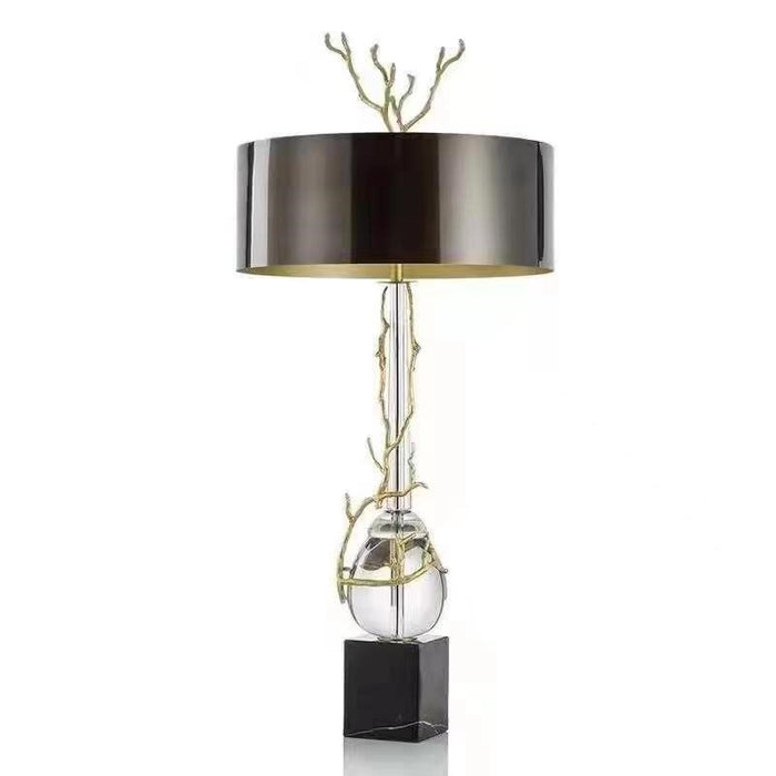 LAMPARA DE MESA BASE MARMOL