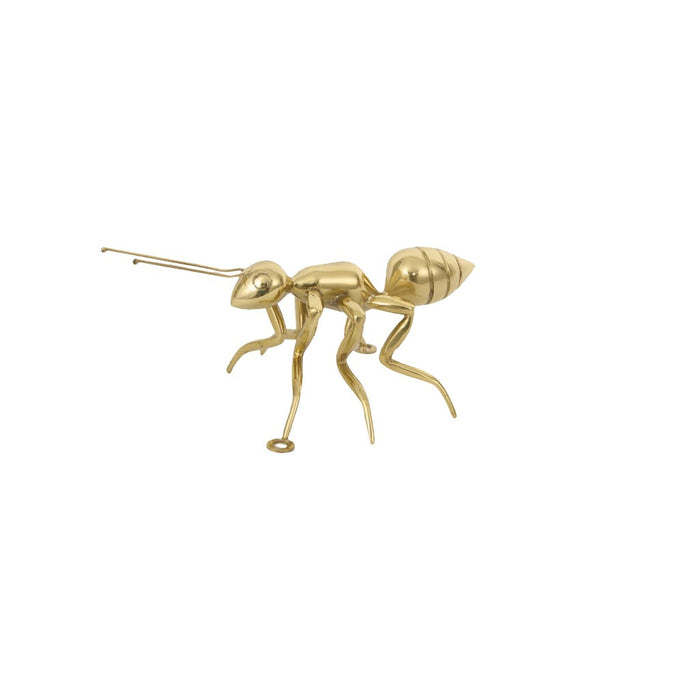 ESCULTURA GOLD ANT SMALL