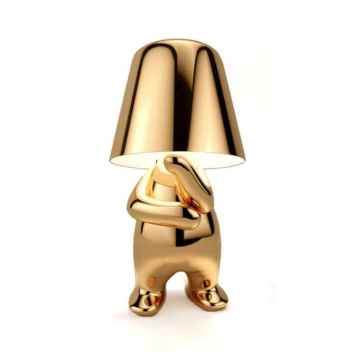 LAMPARA LED RECARGABLE USB ORO
