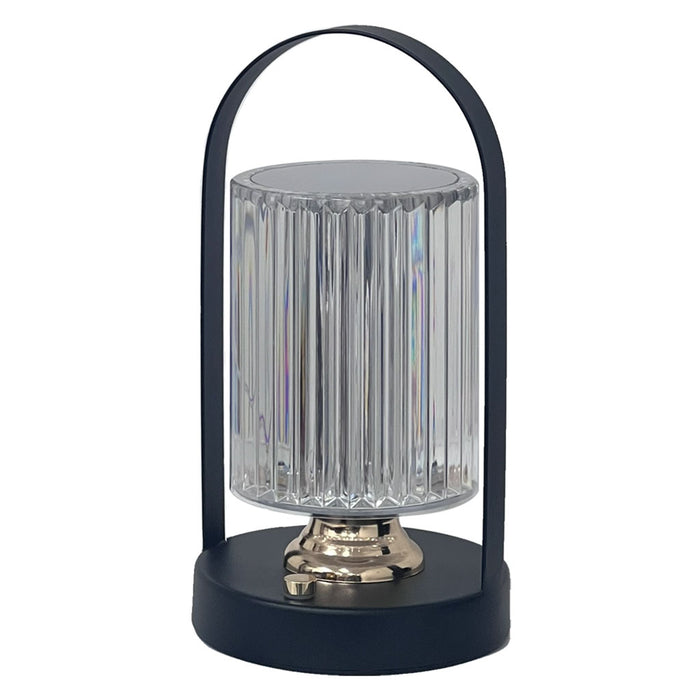 LAMPARA LED RECARGABLE USB NEGRA