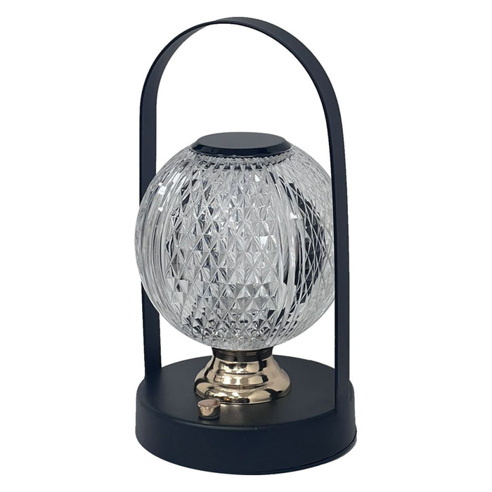 LAMPARA LED RECARGABLE USB NEGRA