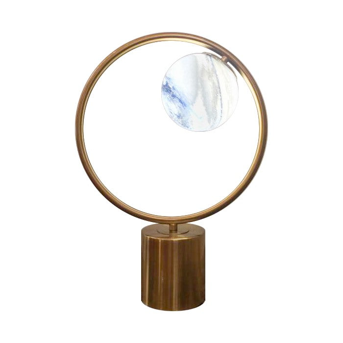 LAMPARA DE MESA 110V PANTALLA VIDRIO