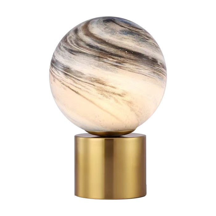 LAMPARA DE MESA 110V PANTALLA VIDRIO