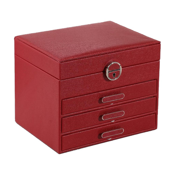 CAJA DE JOYAS ROJO