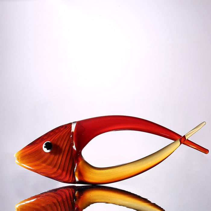 ESCULTURA DE VIDRIO FISH