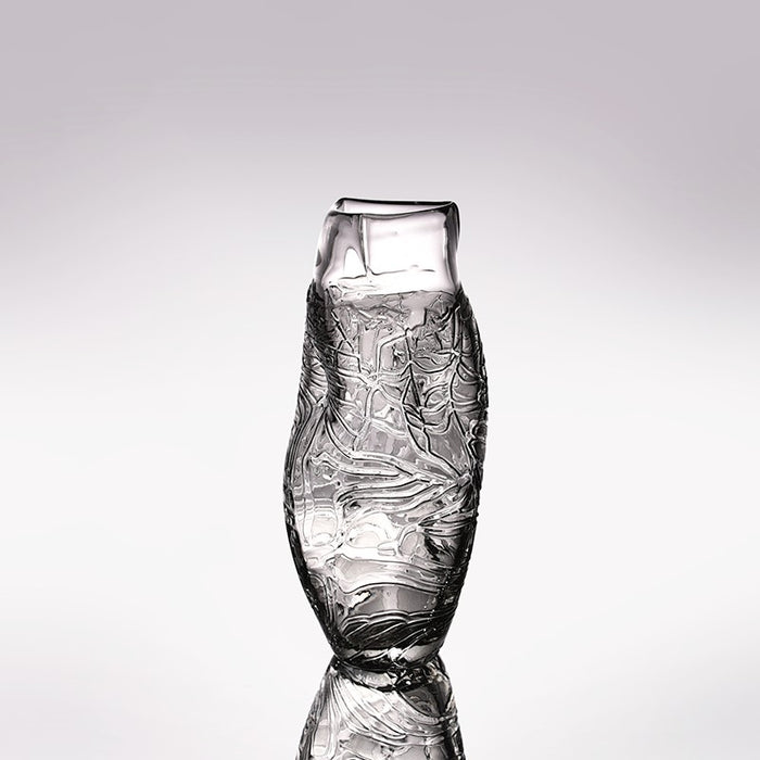 JARRON DE VIDRIO ALTO