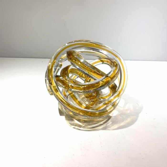 ESCULTURA DE VIDRIO WIRED BALL