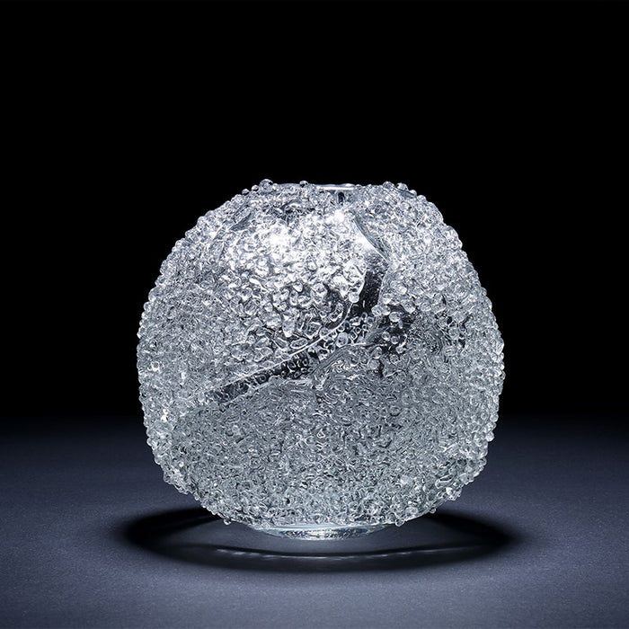 JARRON DE VIDRIO ROUND FROST