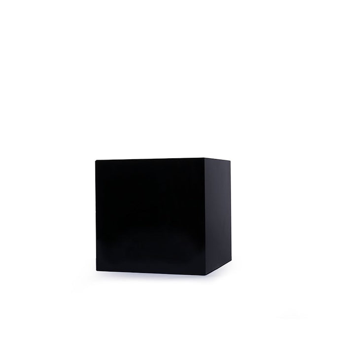 BASE DE CRISTAL PARA ACCESORIOS NEGRA