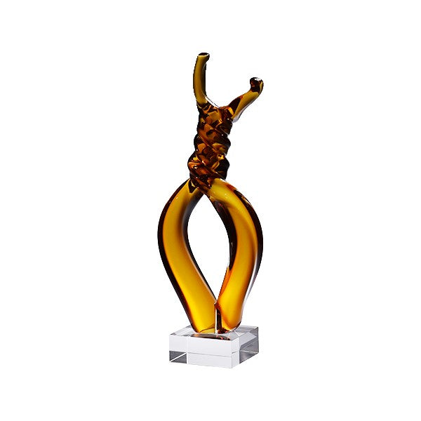 ESCULTURA DE VIDRIO KNOT GRANDE