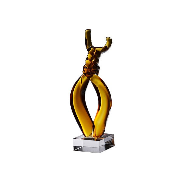 ESCULTURA DE VIDRIO KNOT PEQUEÑO