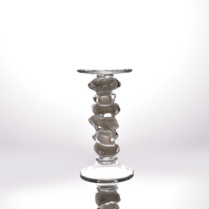 CANDELABRO DE VIDRIO BAJO