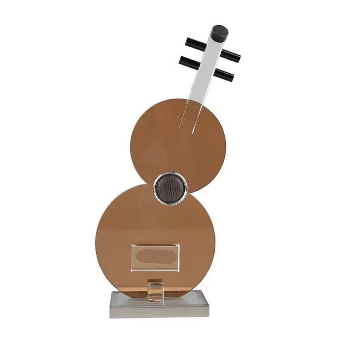 ESCULTURA DE CRISTAL GUITAR