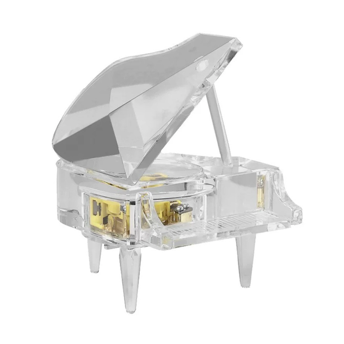 ESCULTURA DE CRISTAL PIANO