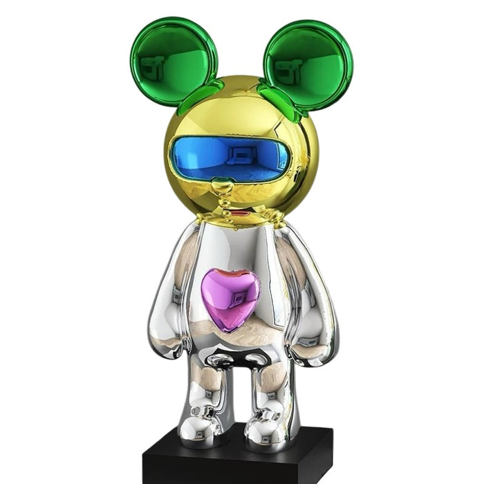 ESCULTURA ROBOT BEAR