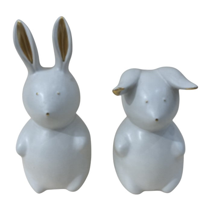 ESCULTURAS DE CERAMICA SET DE 2