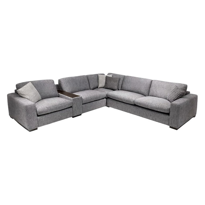 SOFA SECCIONAL BEM TELA CARBON