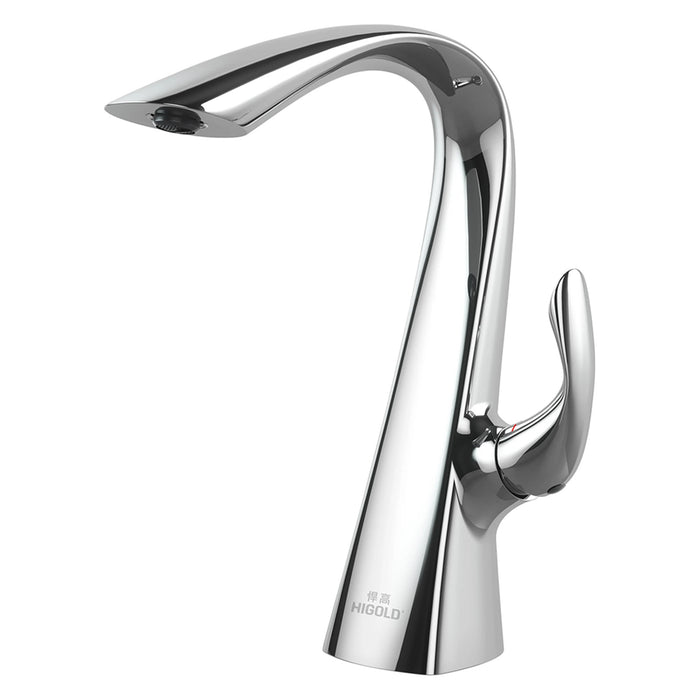 GRIFO LAVAMANOS ALTO CROMO