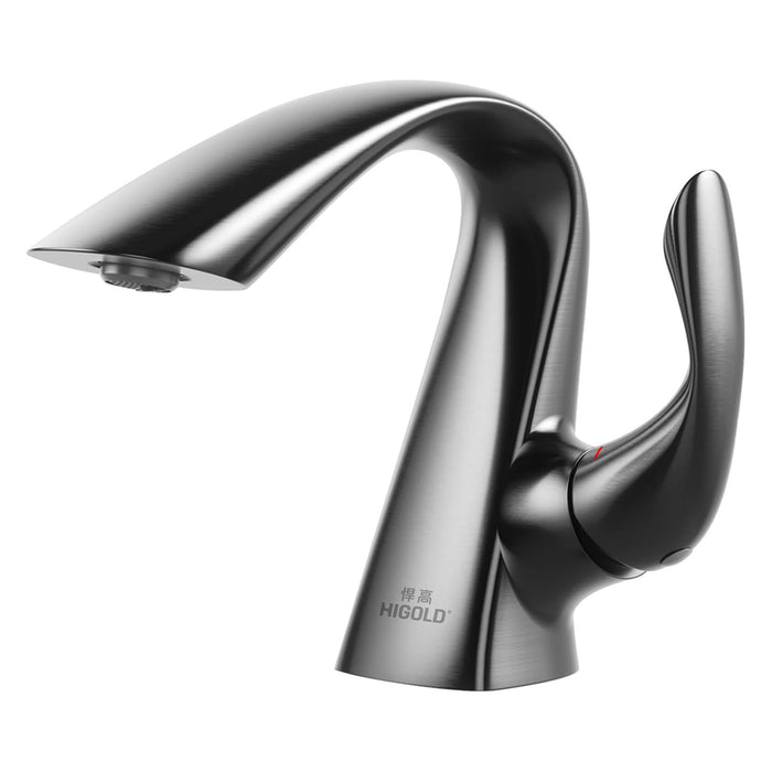 GRIFO LAVAMANOS CORTO GUN GRIS