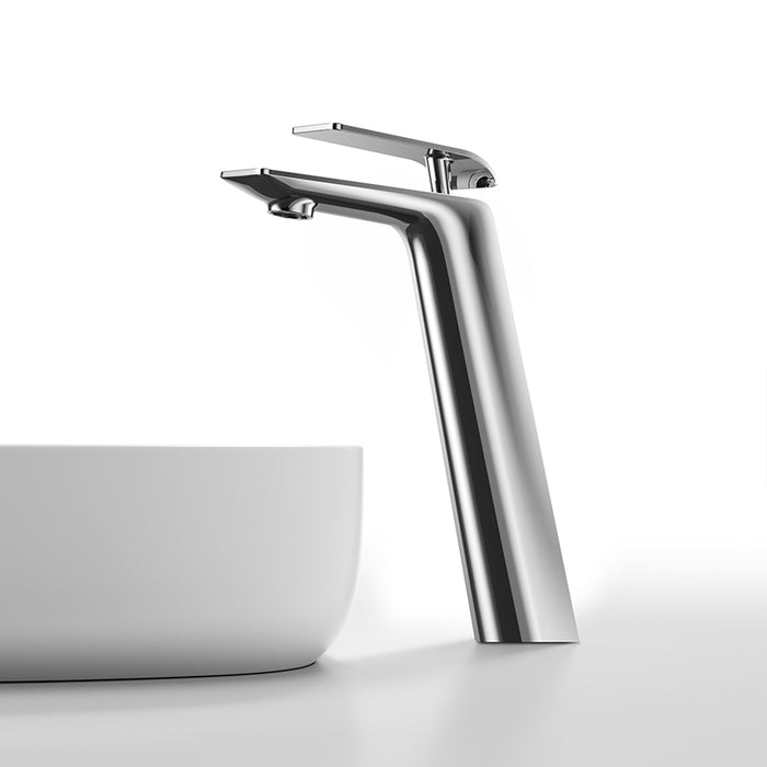 GRIFO LAVAMANOS ALTO CROMO