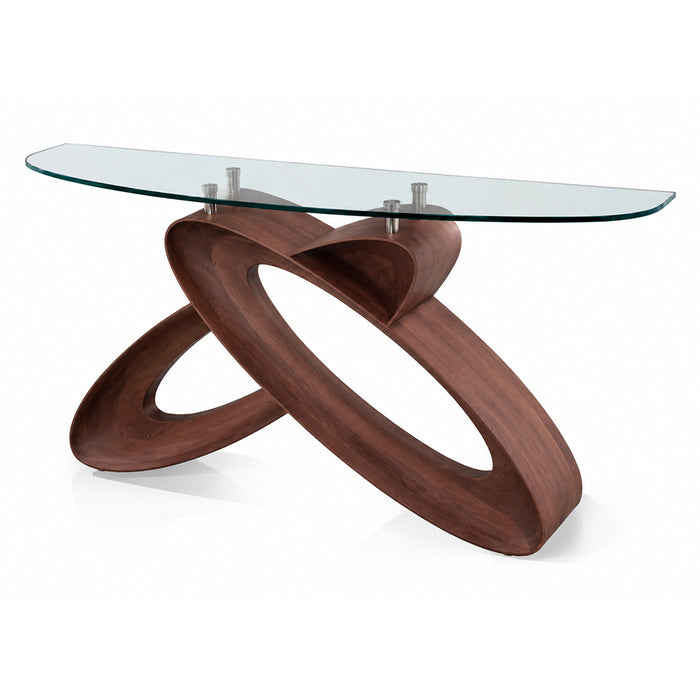 CONSOLA CON TOP VIDRIO