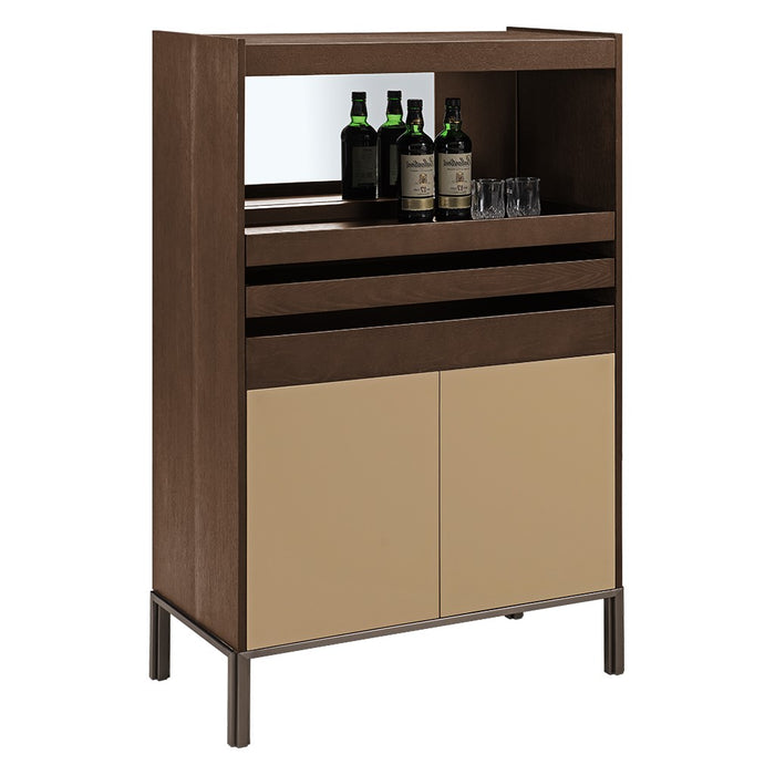 BAR GABINETE ENCHAPADO CHOCOLATE