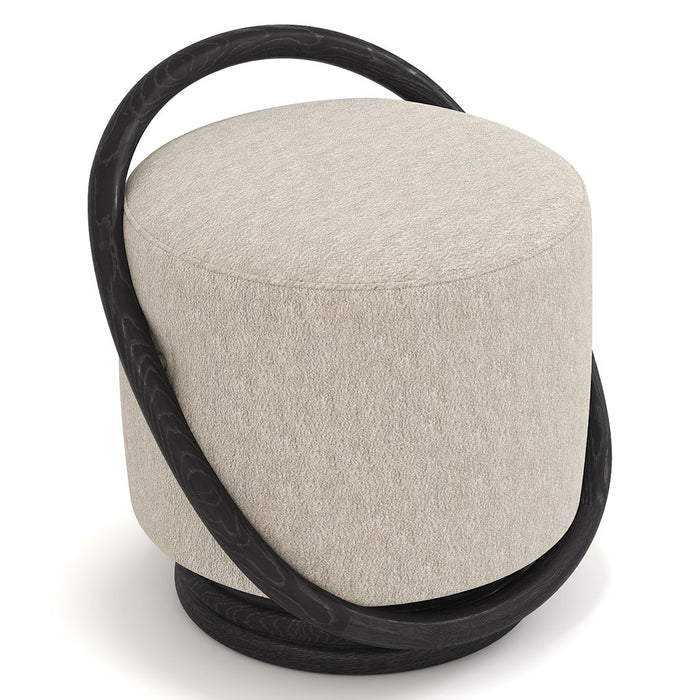 OTTOMAN MADERA NEGRO