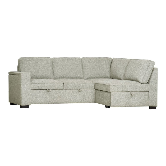 SOFA CAMA SECCIONAL CON CHAISE DERECHO BLANTON BEIGE