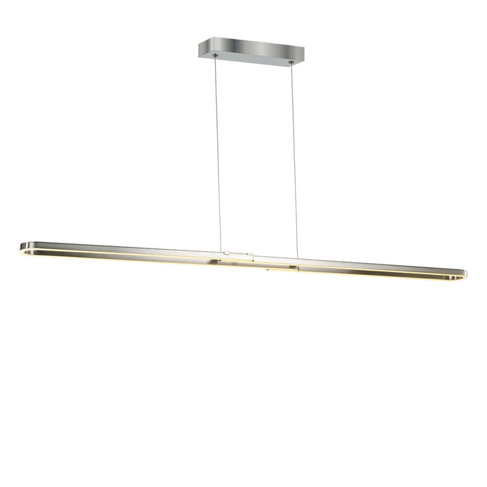 LAMPARA LED EXTENSIBLE COLGANTE NIQUEL LUZ BLANCA