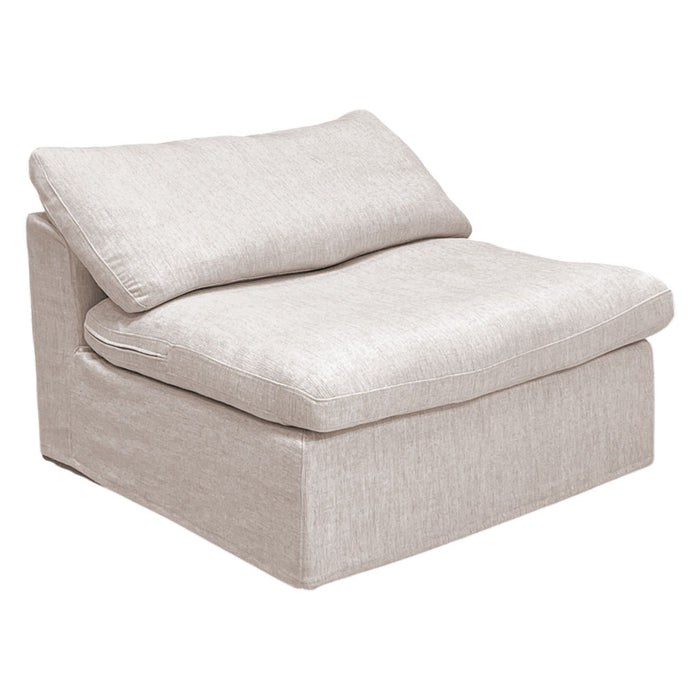 SOFA MODULAR -PARTE MEDIA TELA BEIGE