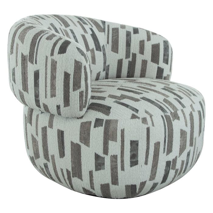 POLTRONA GIRATORIA GREEN PATTERN