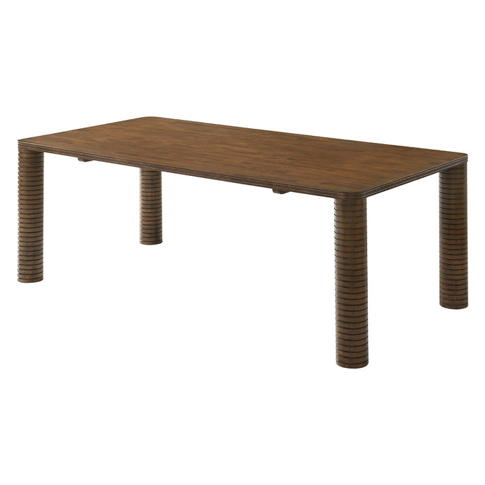 SET COMEDOR (7 PZAS) MADERA NUEZ