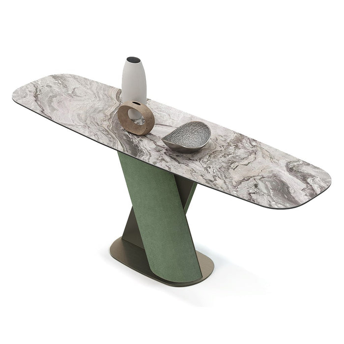 CONSOLA CON TOP CERAMICA