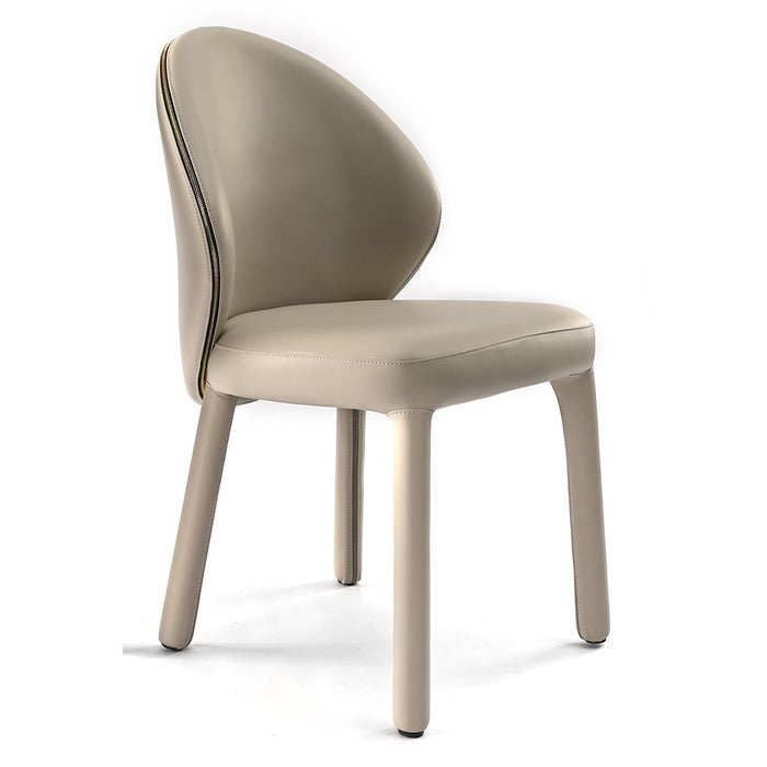 SILLA COMEDOR MICROFIBRA BEIGE