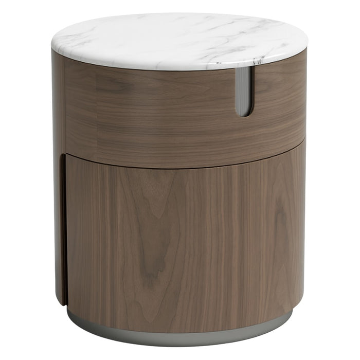 MESA DE NOCHE REDONDA