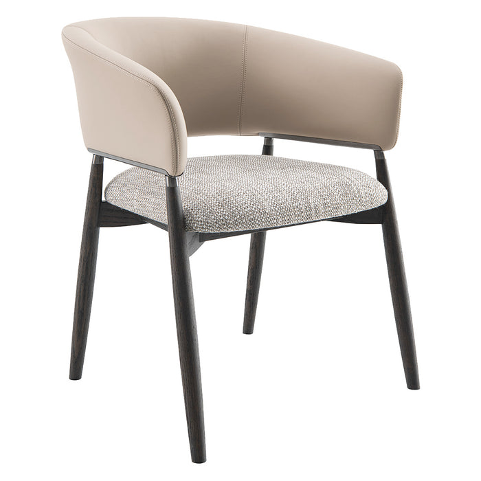 SILLA COMEDOR TELA BEIGE
