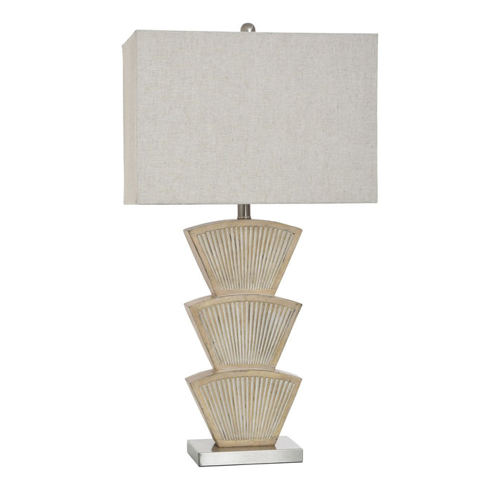 LAMPARA DE MESA LETO BEIGE