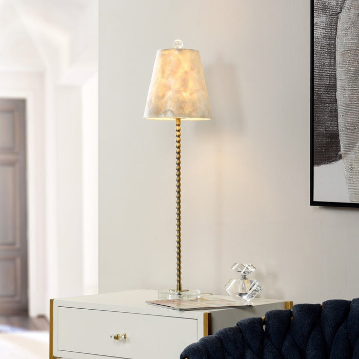 LAMPARA DE MESA CAPIZ SLIM