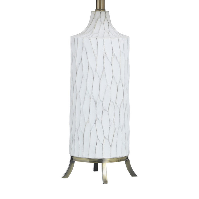 LAMPARA DE MESA WAYLON WHITE