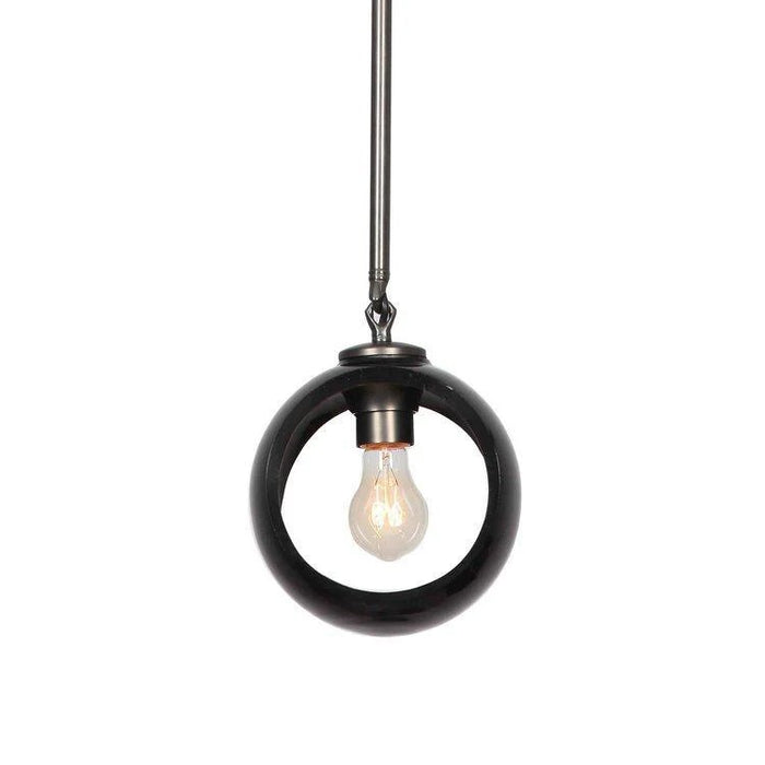 LAMPARA PENDANT CONSTELLATION BLACK CUT GLASS