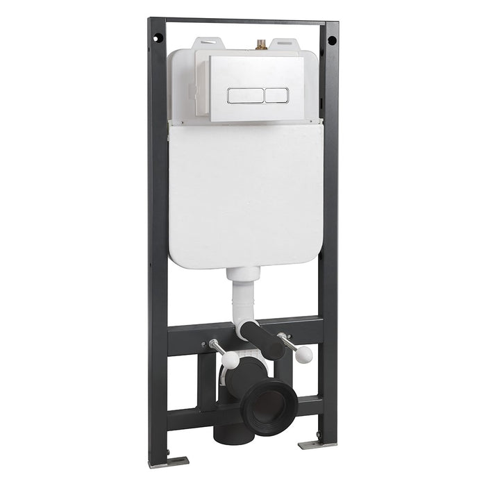 TANQUE INODORO SUSPENDIDO BOTON CUADRADO