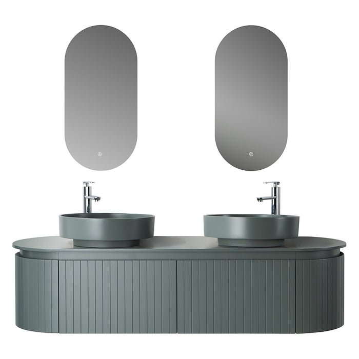 MUEBLE DE BAÑO CON ESPEJO LED 160 CM