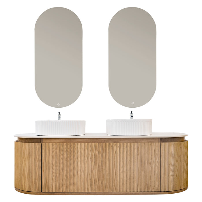 MUEBLE DE BAÑO CON ESPEJO LED 160 CM